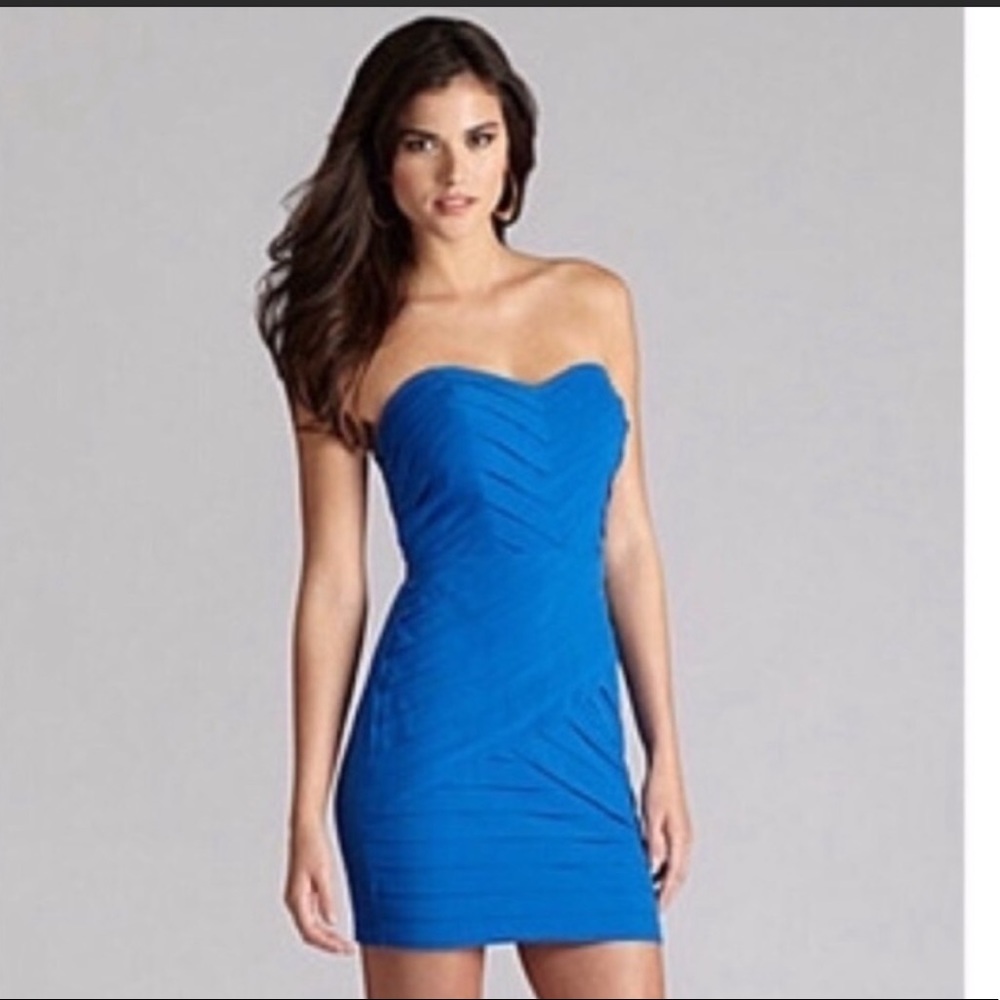 Gianni Bini Strapless Mini Dress